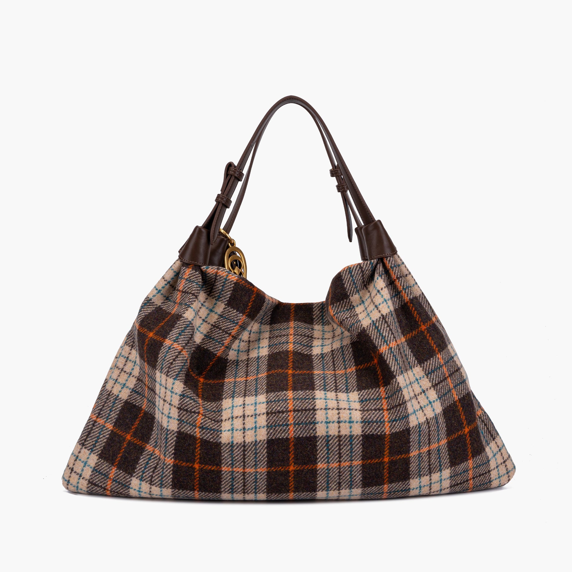 Borsa Shopping Scottish Combi Brown - Immagine 3