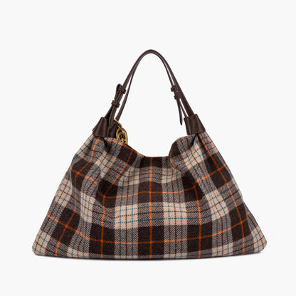 Borsa Shopping Scottish Combi Brown - Immagine 3