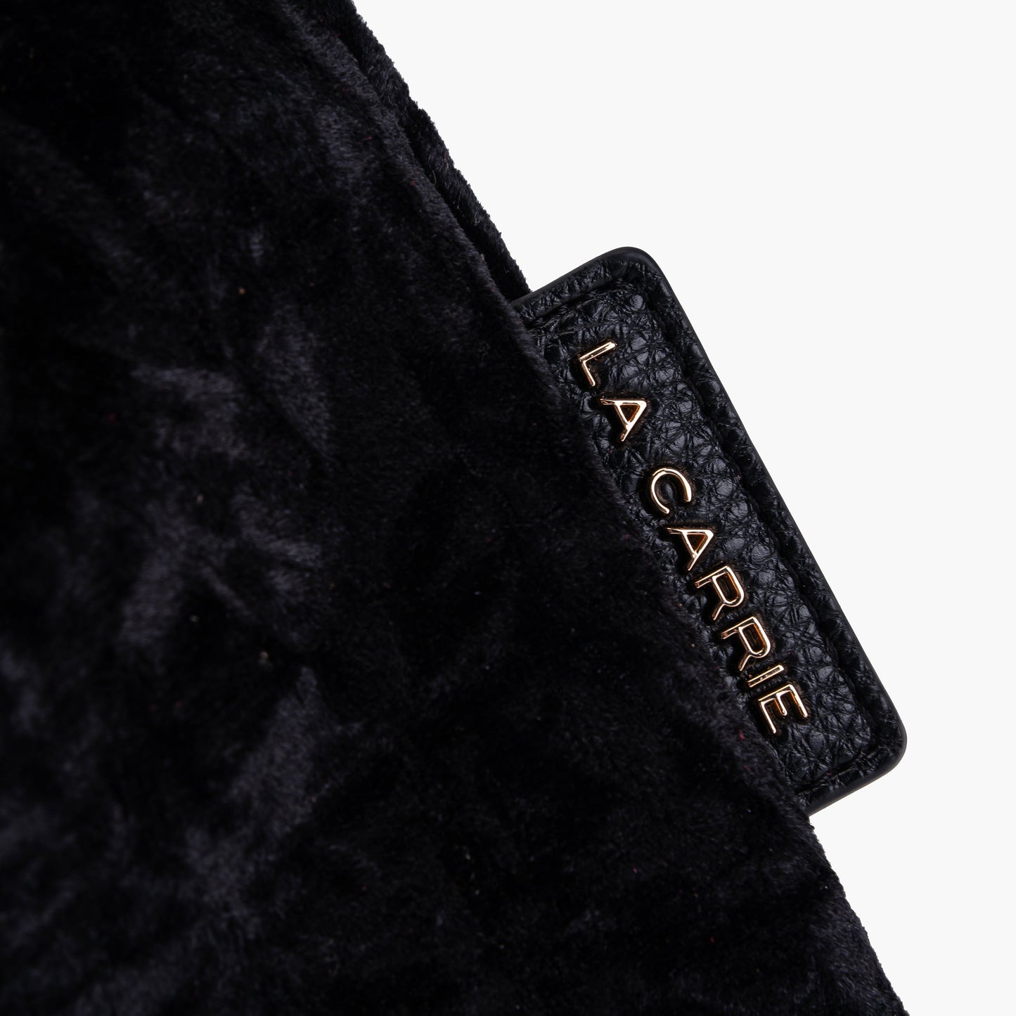 Borsa Shopping Velvet Black - Immagine 4