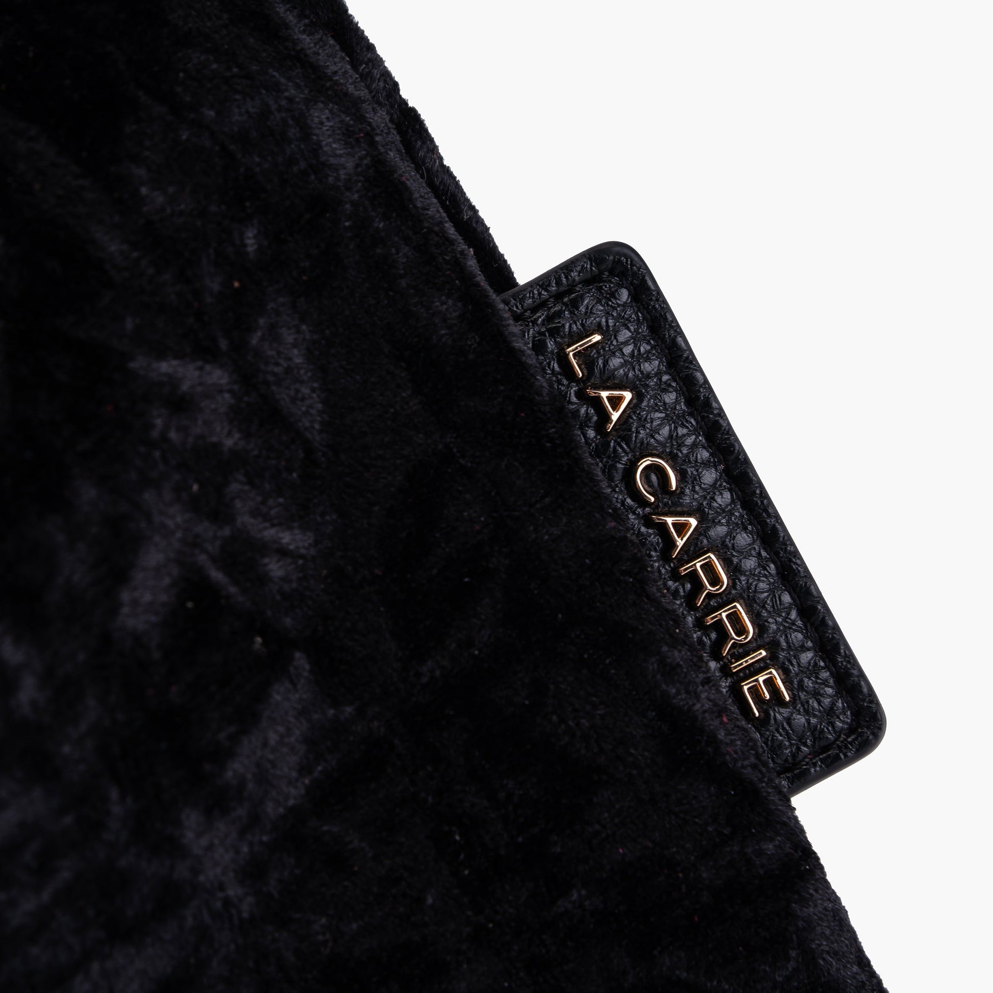 Borsa Shopping Velvet Black - Immagine 4
