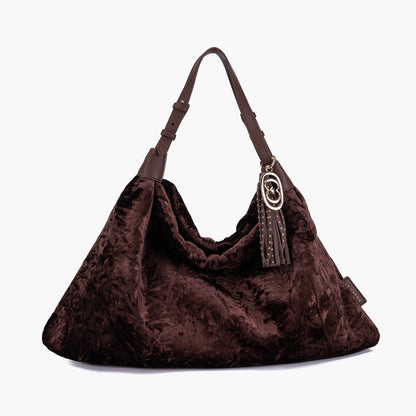 Borsa Shopping Velvet Brown - Immagine 6