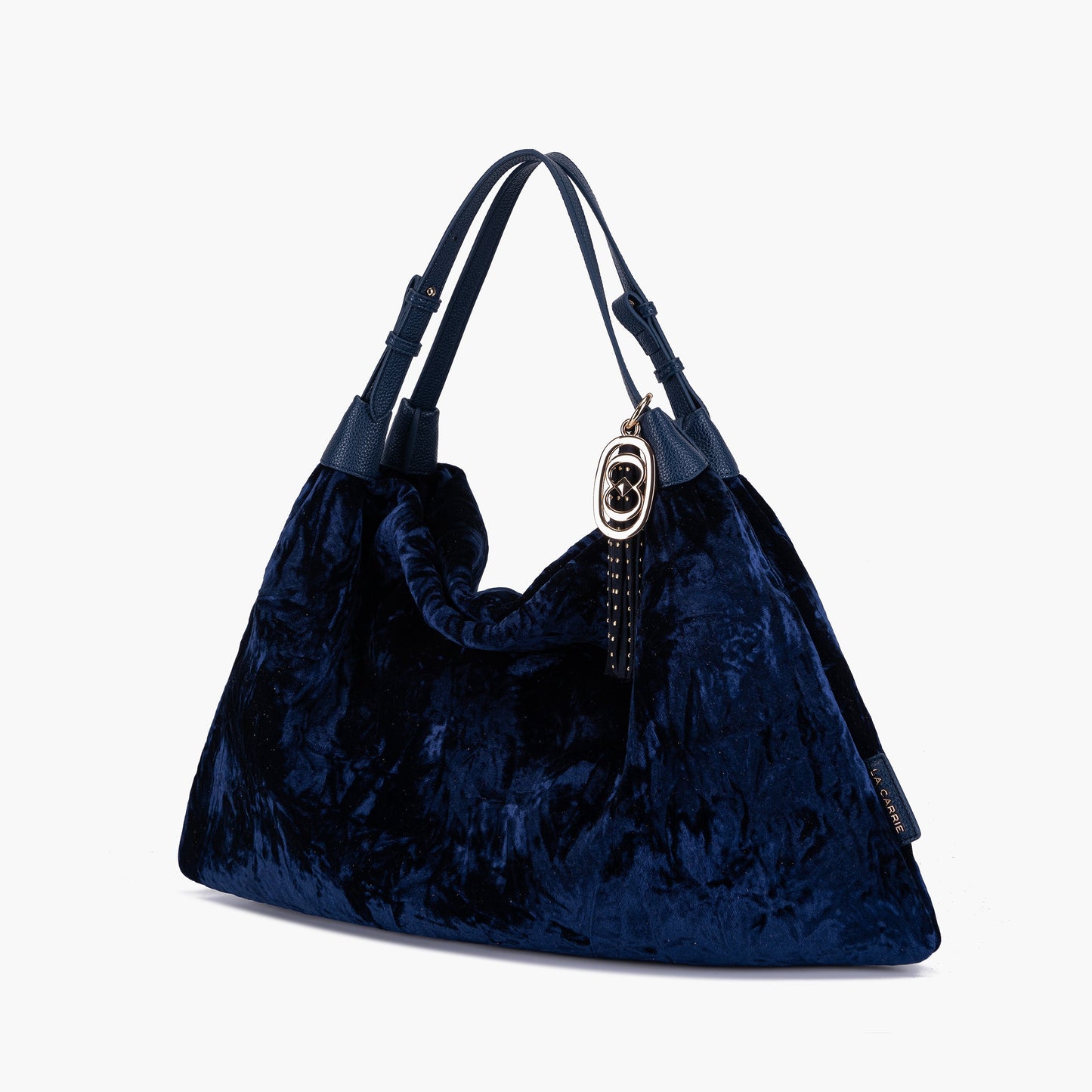 Borsa Shopping Velvet Navy - Immagine 2