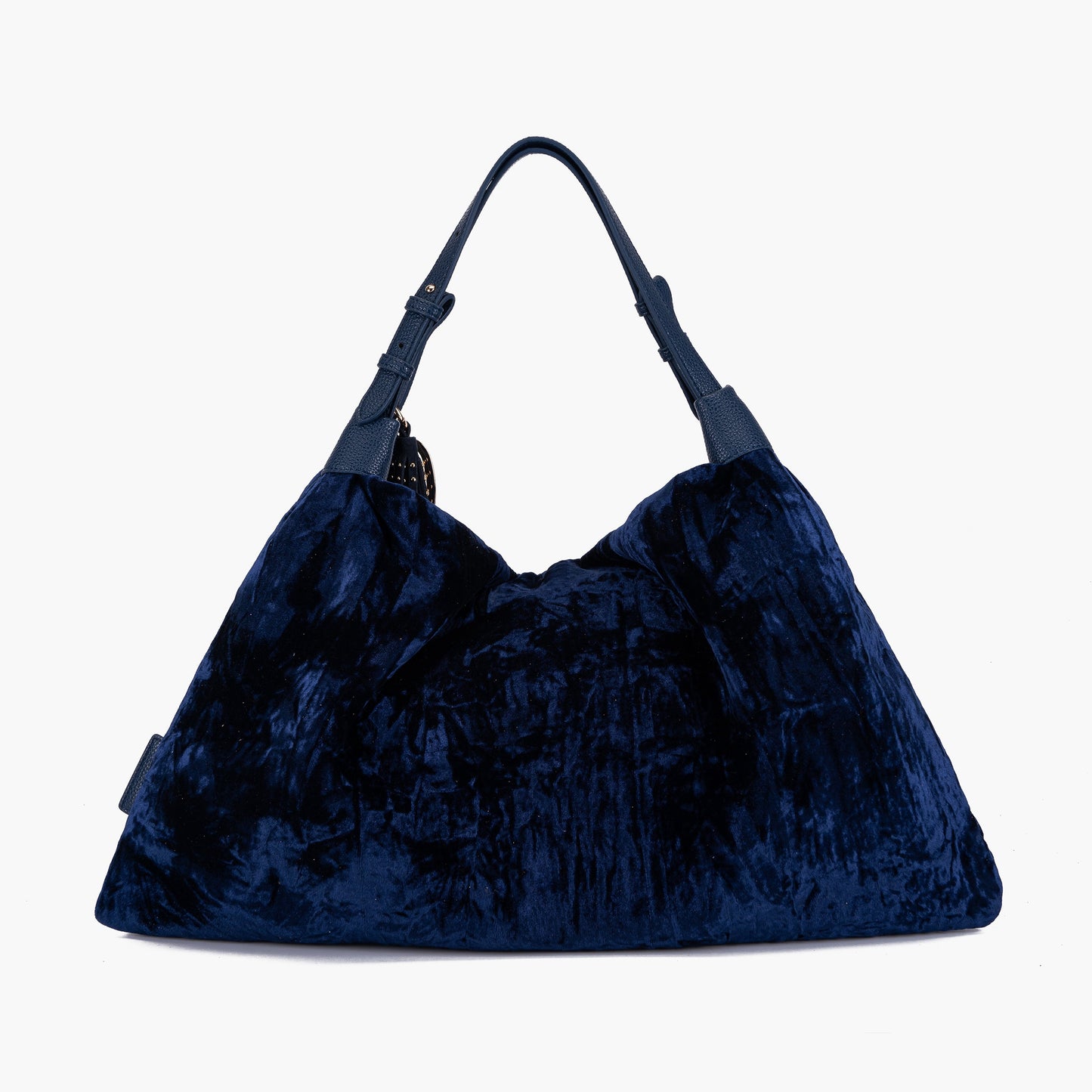 Borsa Shopping Velvet Navy - Immagine 3