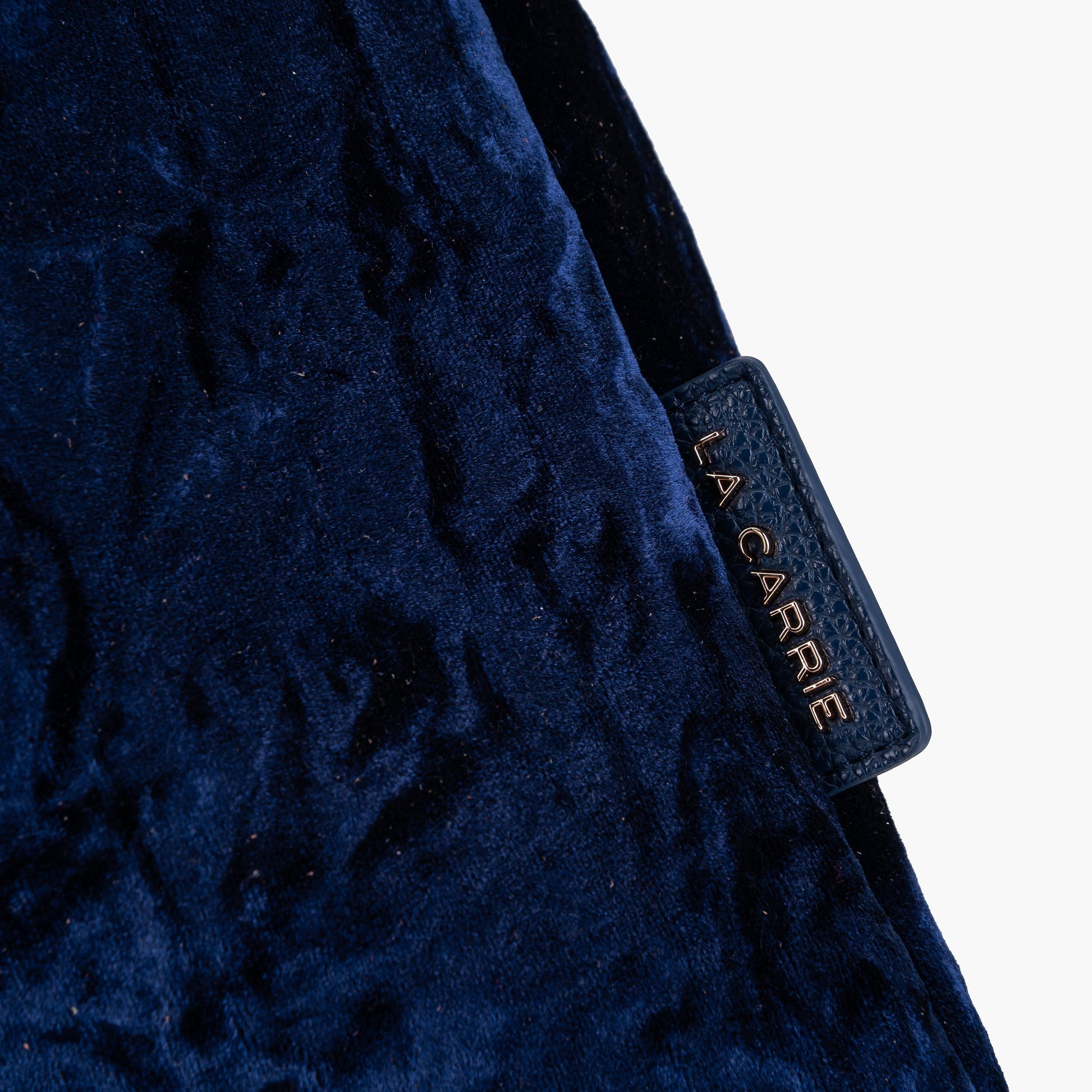 Borsa Shopping Velvet Navy - Immagine 4