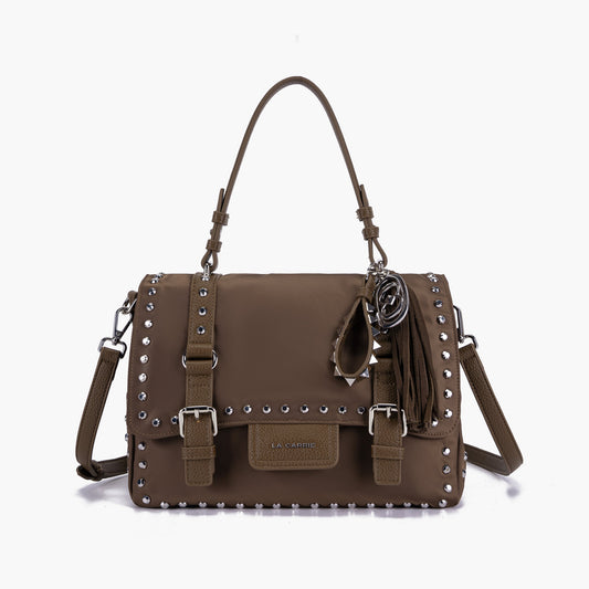Borsa Shopping Grande Atena Dark Wave Brown
