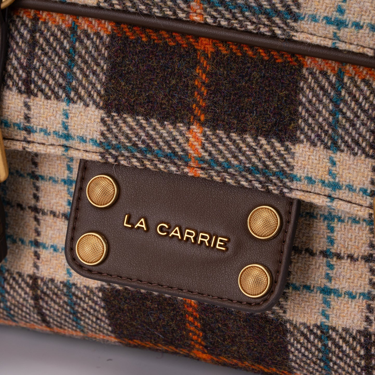 Borsa Shopping Grande Atena Scottish Combi Brown - Immagine 4