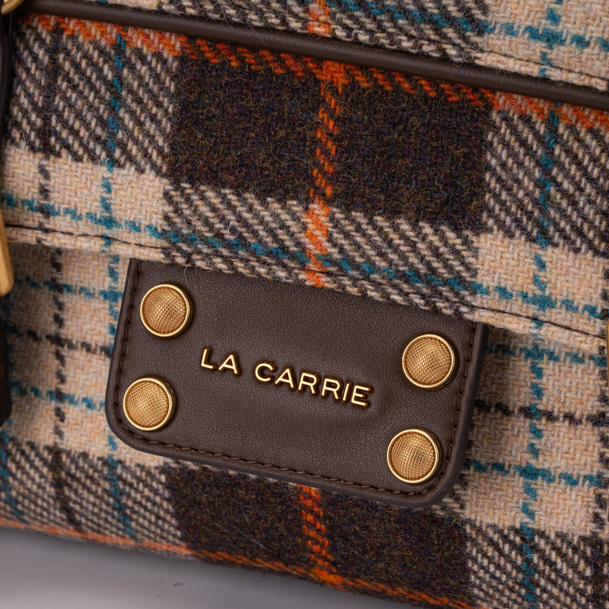 Borsa Shopping Grande Atena Scottish Combi Brown - Immagine 4