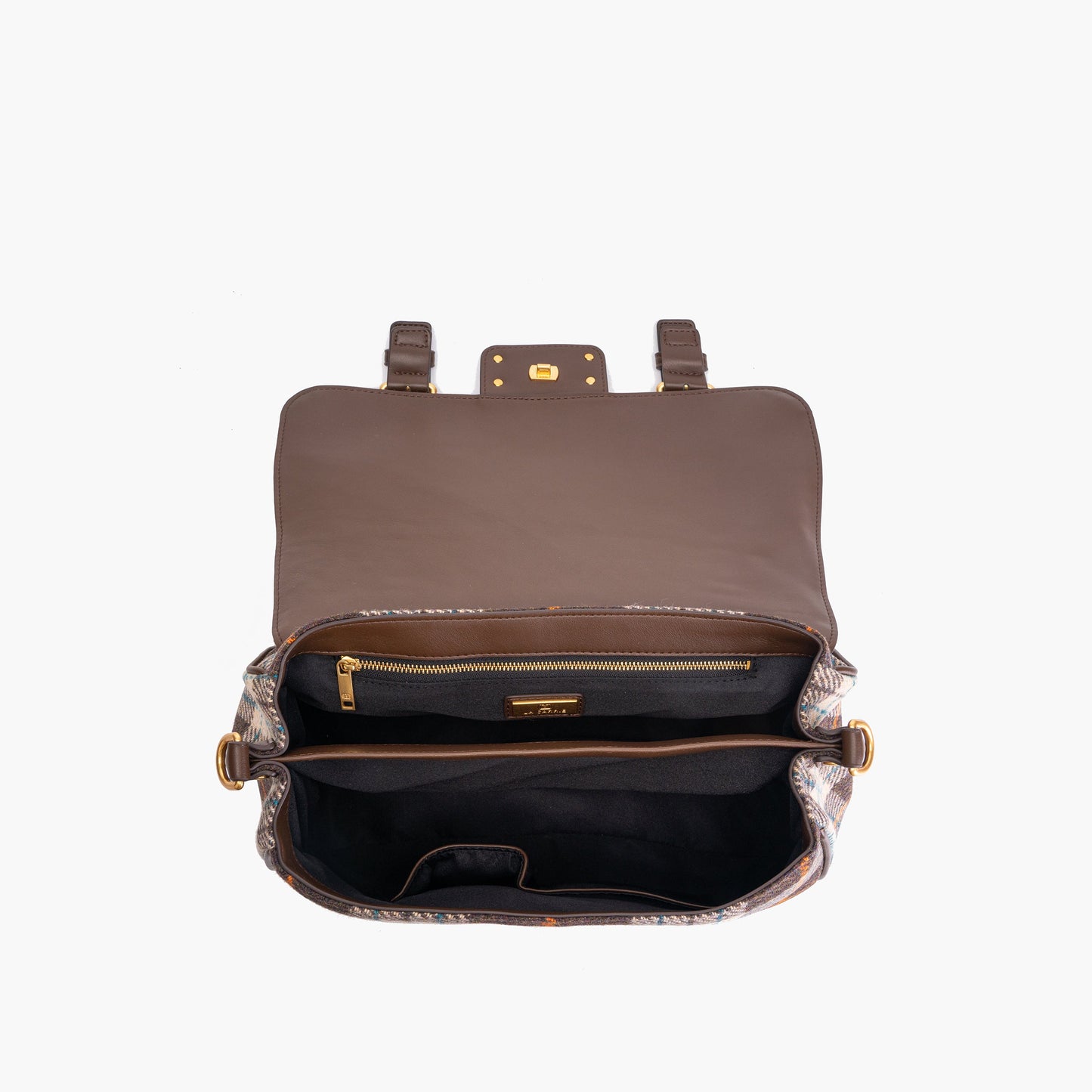 Borsa Shopping Grande Atena Scottish Combi Brown - Immagine 5