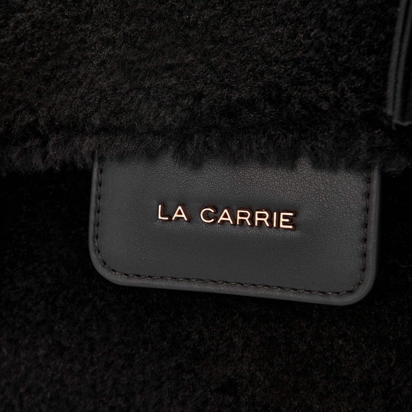 Borsa Shopping Grande Atena Teddy Black - Immagine 4