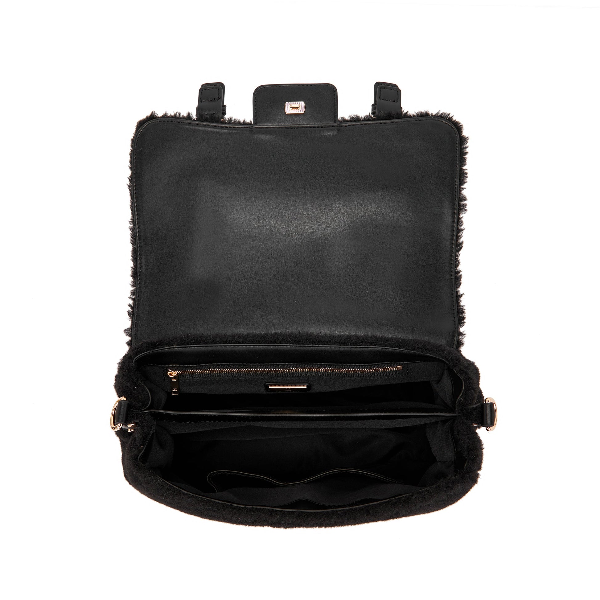 Borsa Shopping Grande Atena Teddy Black - Immagine 5
