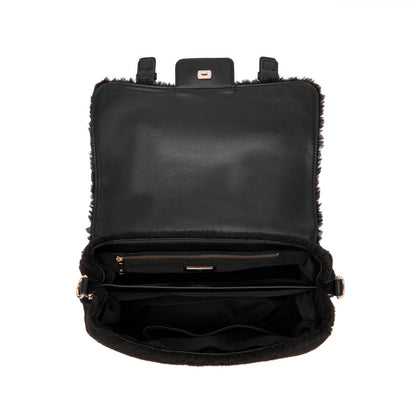 Borsa Shopping Grande Atena Teddy Black - Immagine 5