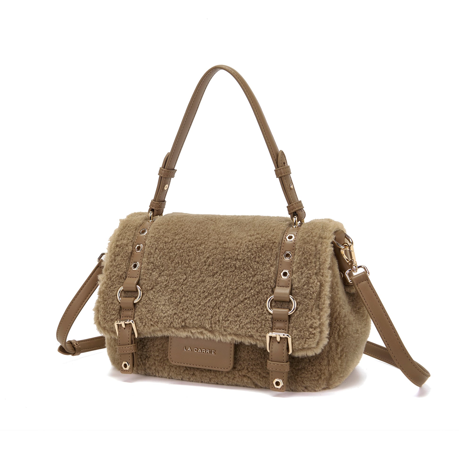 Borsa Shopping Medium Atena Teddy Beige - Immagine 2