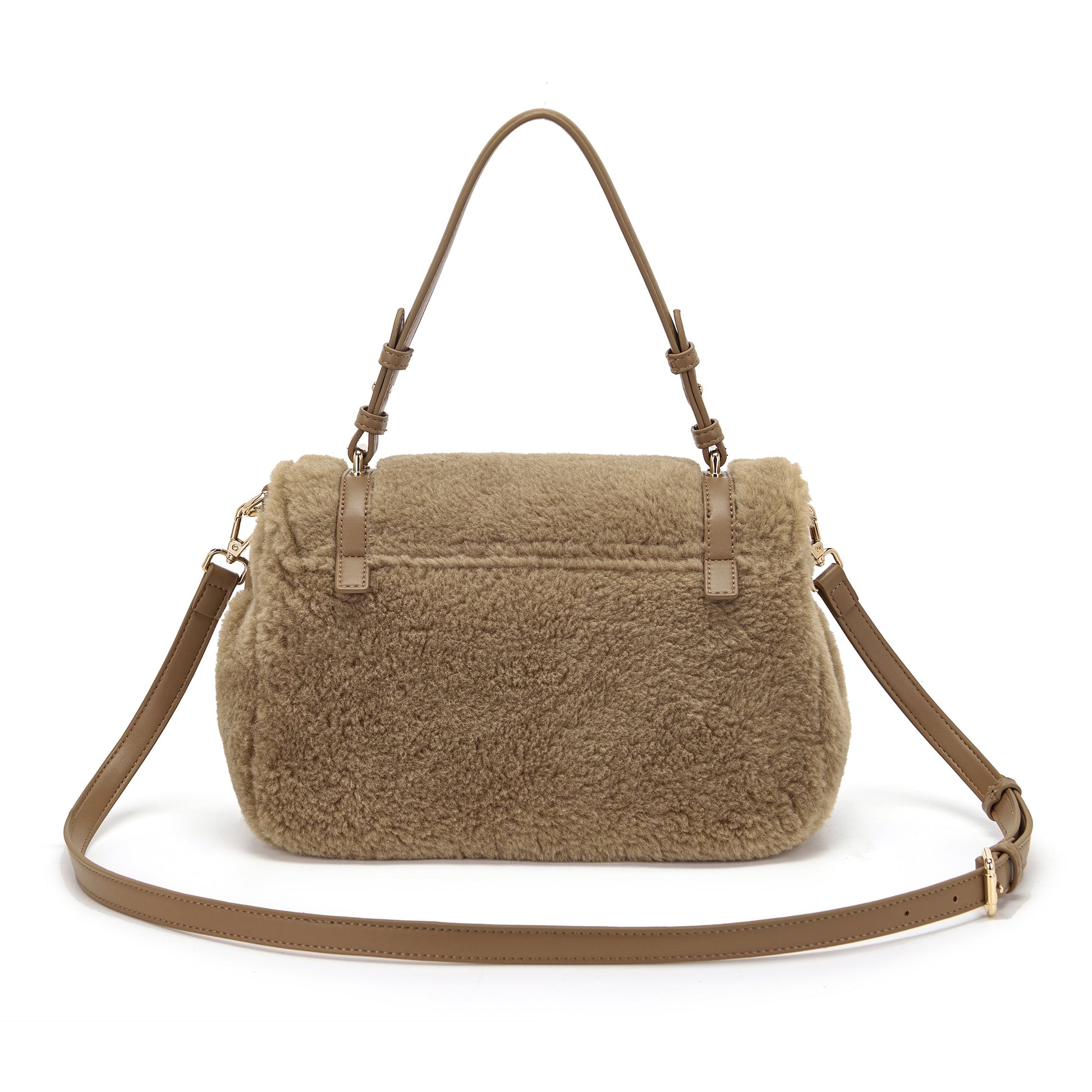 Borsa Shopping Medium Atena Teddy Beige - Immagine 3