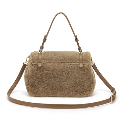 Borsa Shopping Medium Atena Teddy Beige - Immagine 3