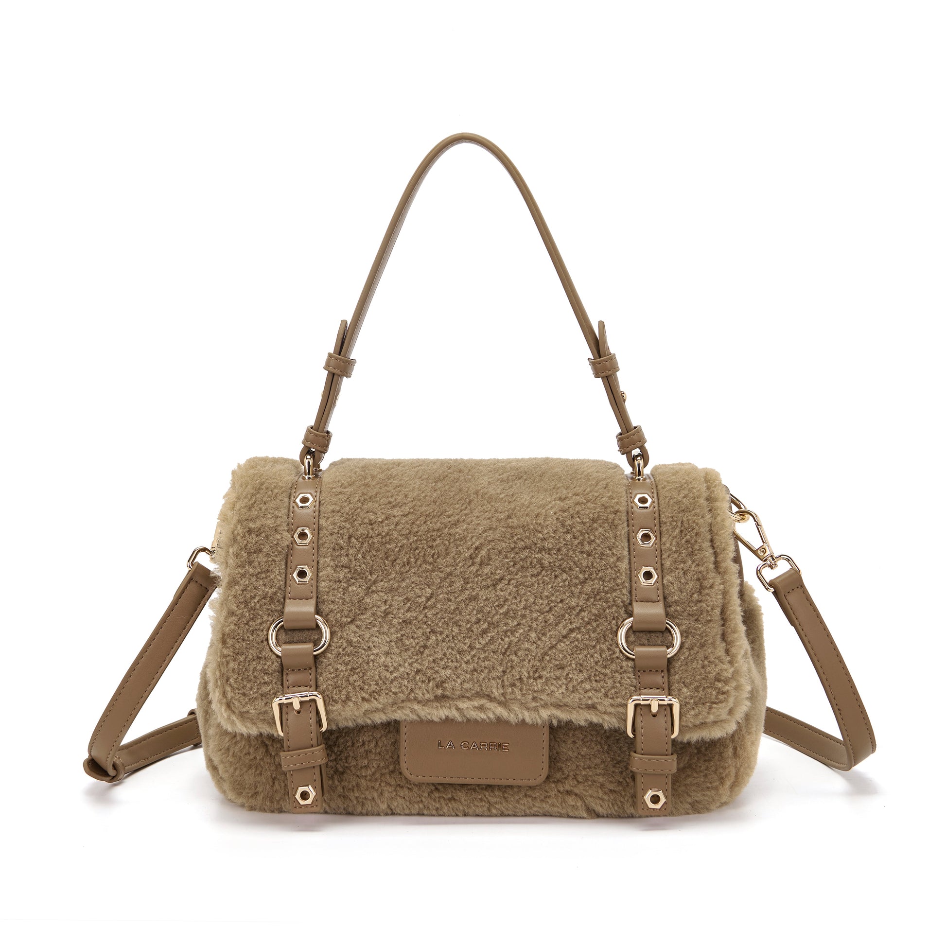 Borsa Shopping Medium Atena Teddy Beige - Immagine 6