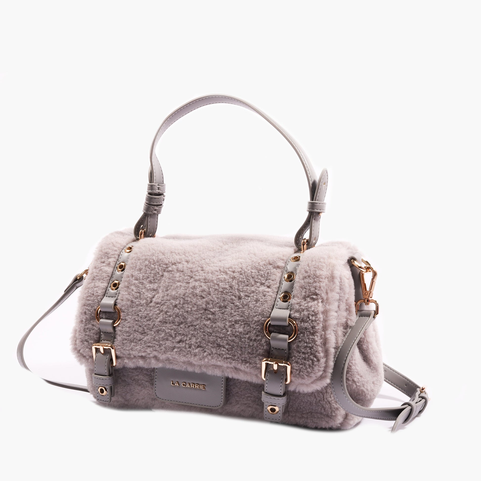 Borsa Shopping Medium Atena Teddy Grey - Immagine 2