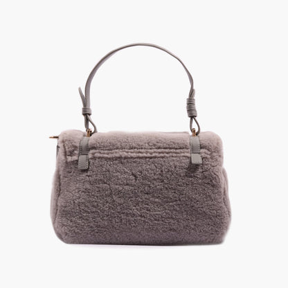 Borsa Shopping Medium Atena Teddy Grey - Immagine 3