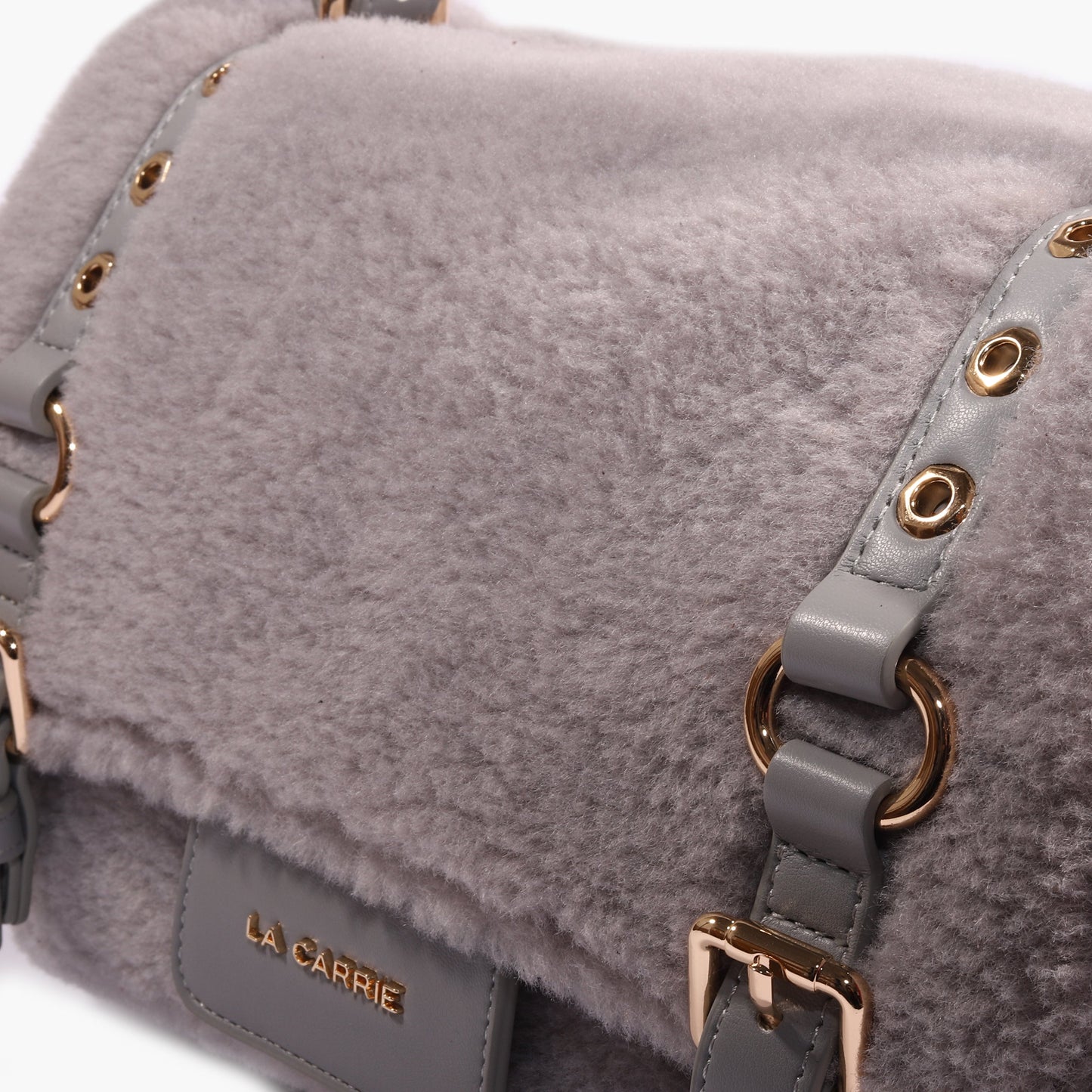 Borsa Shopping Medium Atena Teddy Grey - Immagine 4