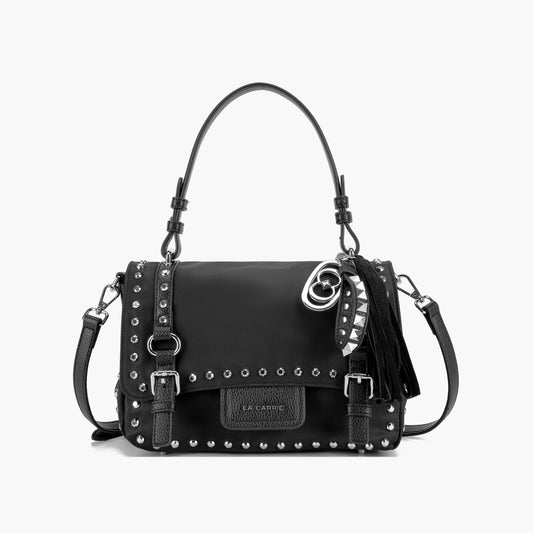 Borsa Shopping Medium Atena Dark Wave Black