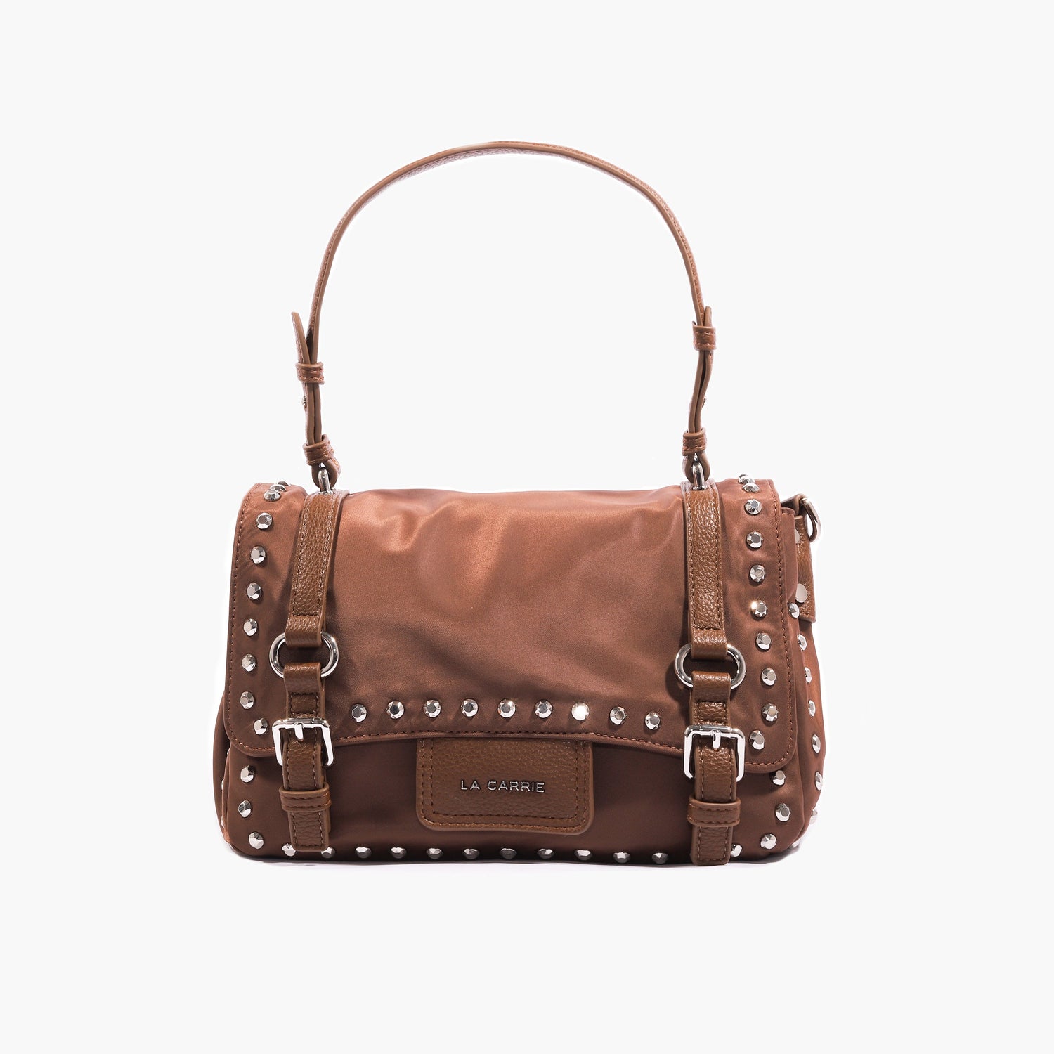 Borsa Shopping Medium Atena Dark Wave Brown