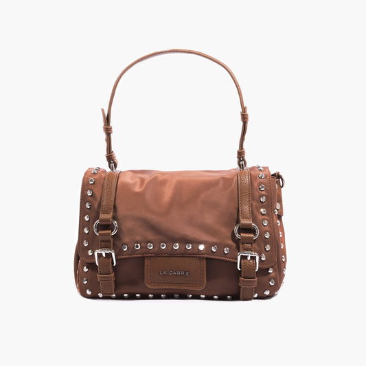 Borsa Shopping Medium Atena Dark Wave Brown