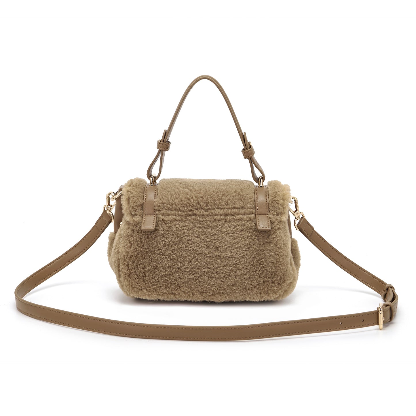 Borsa Shopping Small Atena Teddy Beige - Immagine 3