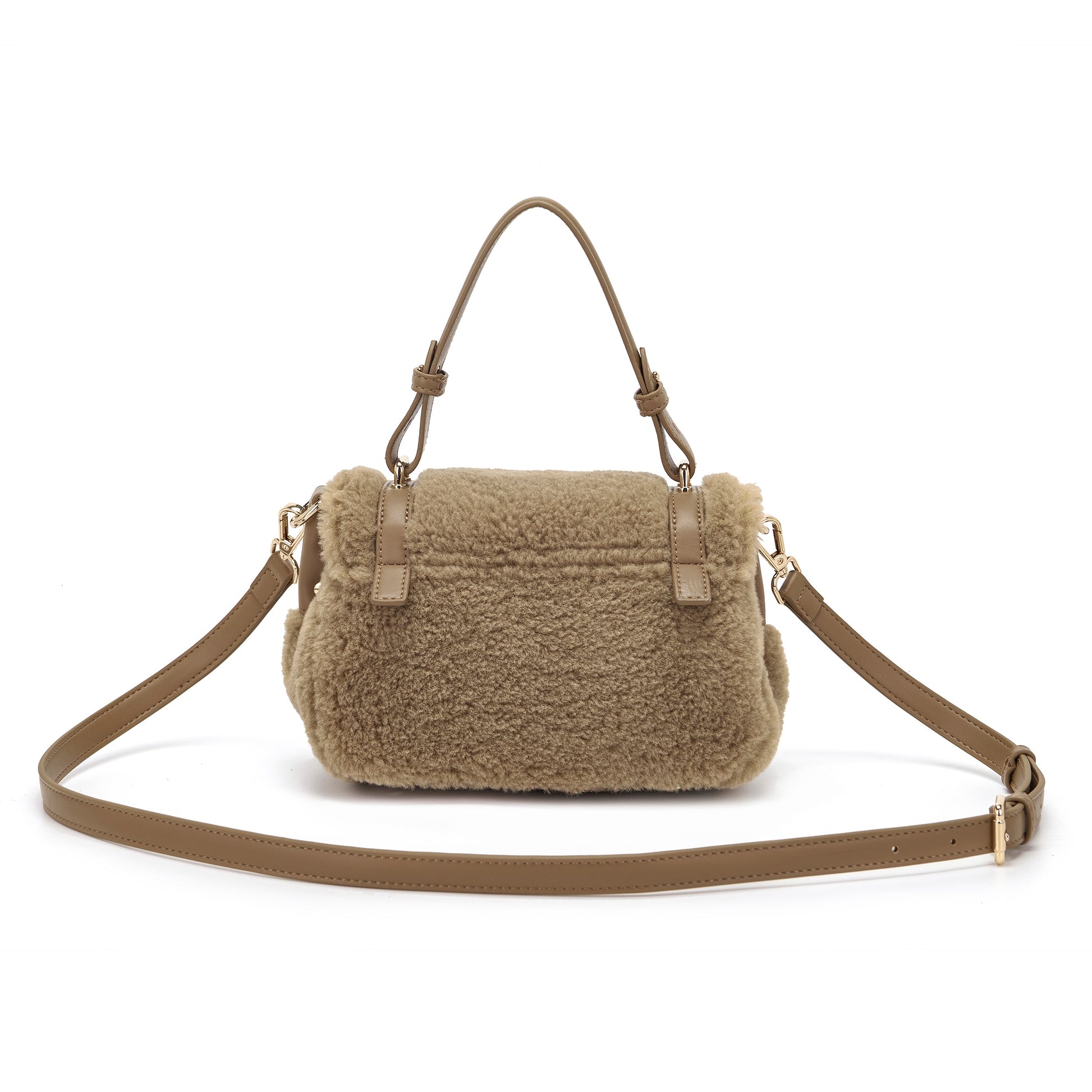 Borsa Shopping Small Atena Teddy Beige - Immagine 3