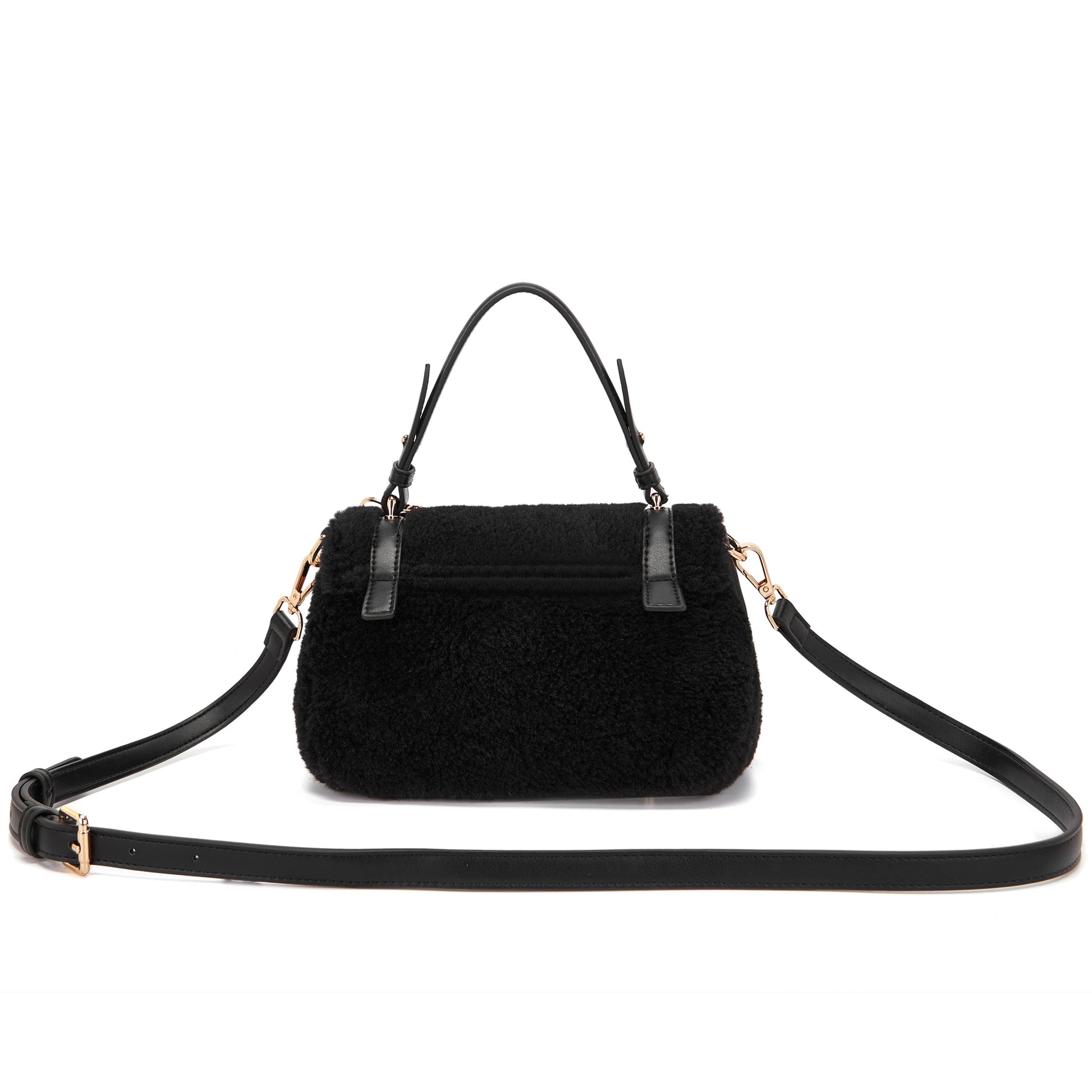 Borsa Shopping Small Atena Teddy Black - Immagine 3