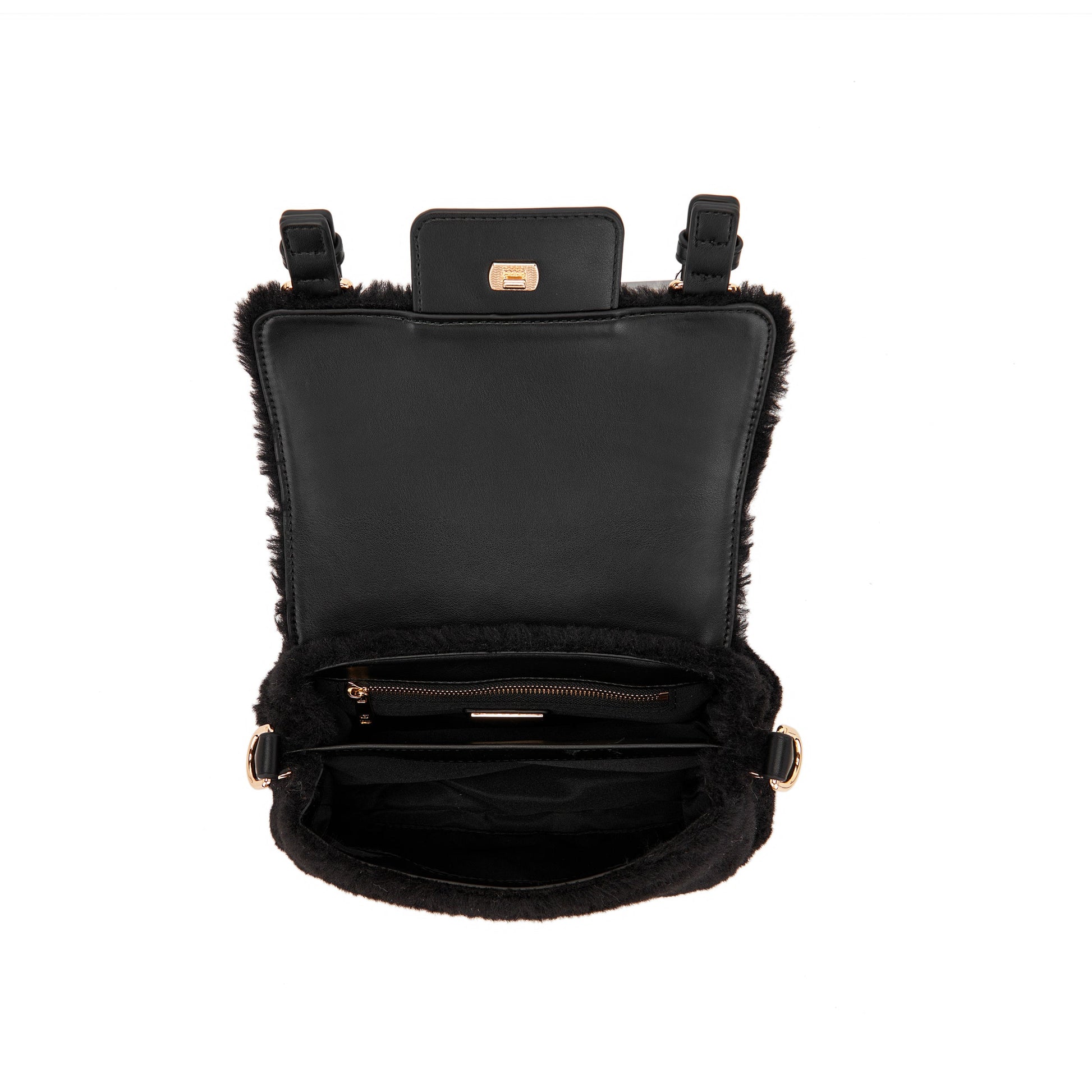 Borsa Shopping Small Atena Teddy Black - Immagine 5