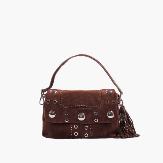 Borsa a spalla Etnic Brown
