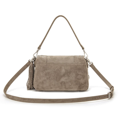 Borsa a spalla Etnic Taupe - Immagine 3
