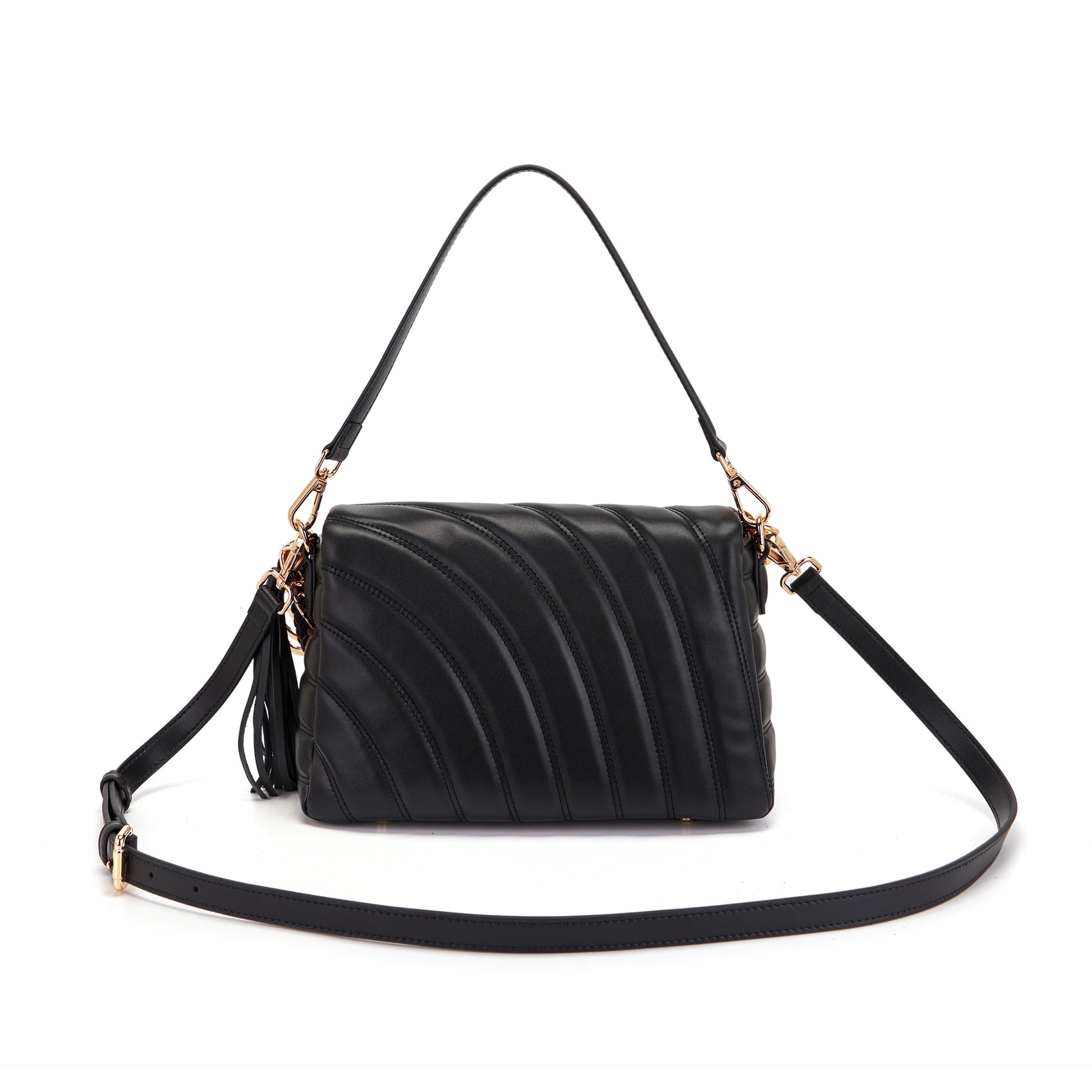 Borsa a spalla Touchy Black - Immagine 3