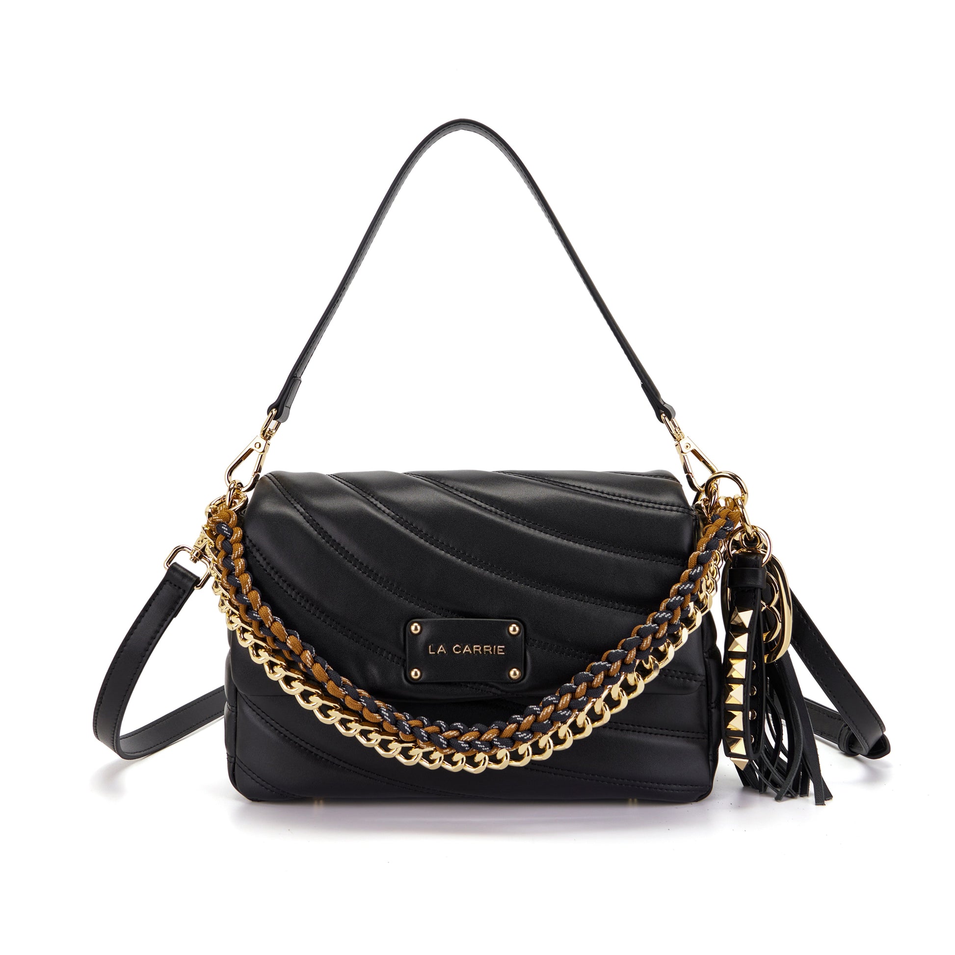 Borsa a spalla Touchy Black - Immagine 6