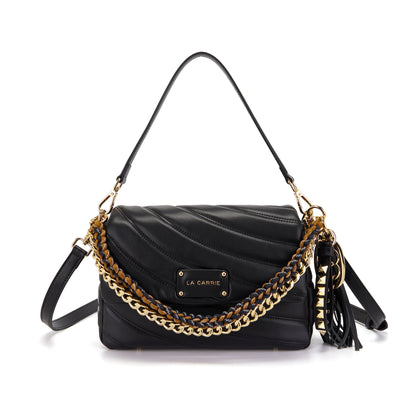 Borsa a spalla Touchy Black - Immagine 6