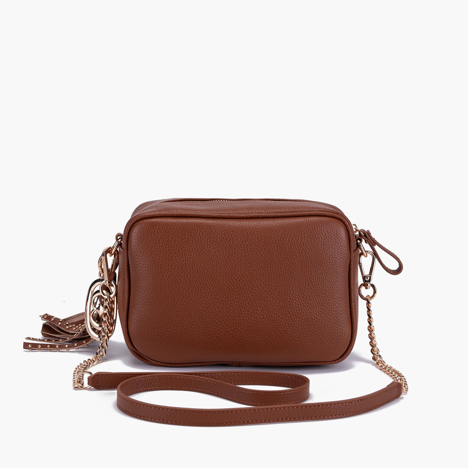 Borsa a spalla Explosion Cuoio - Immagine 3