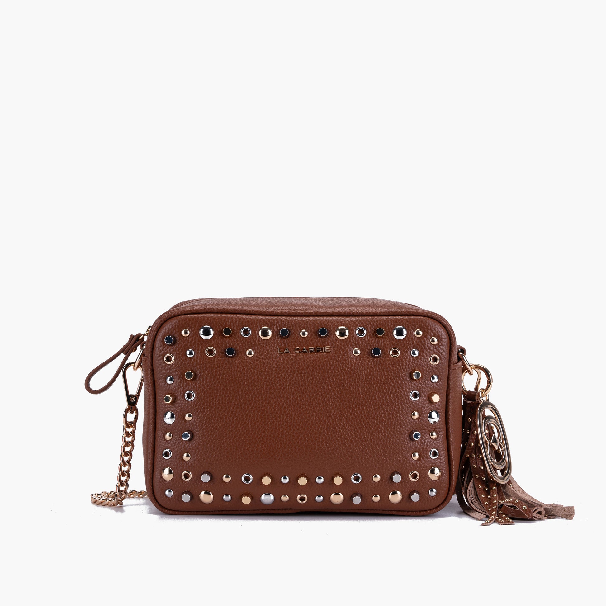 Borsa a spalla Explosion Cuoio - Immagine 6