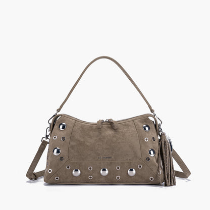 Borsa a spalla Ethnic Olive
