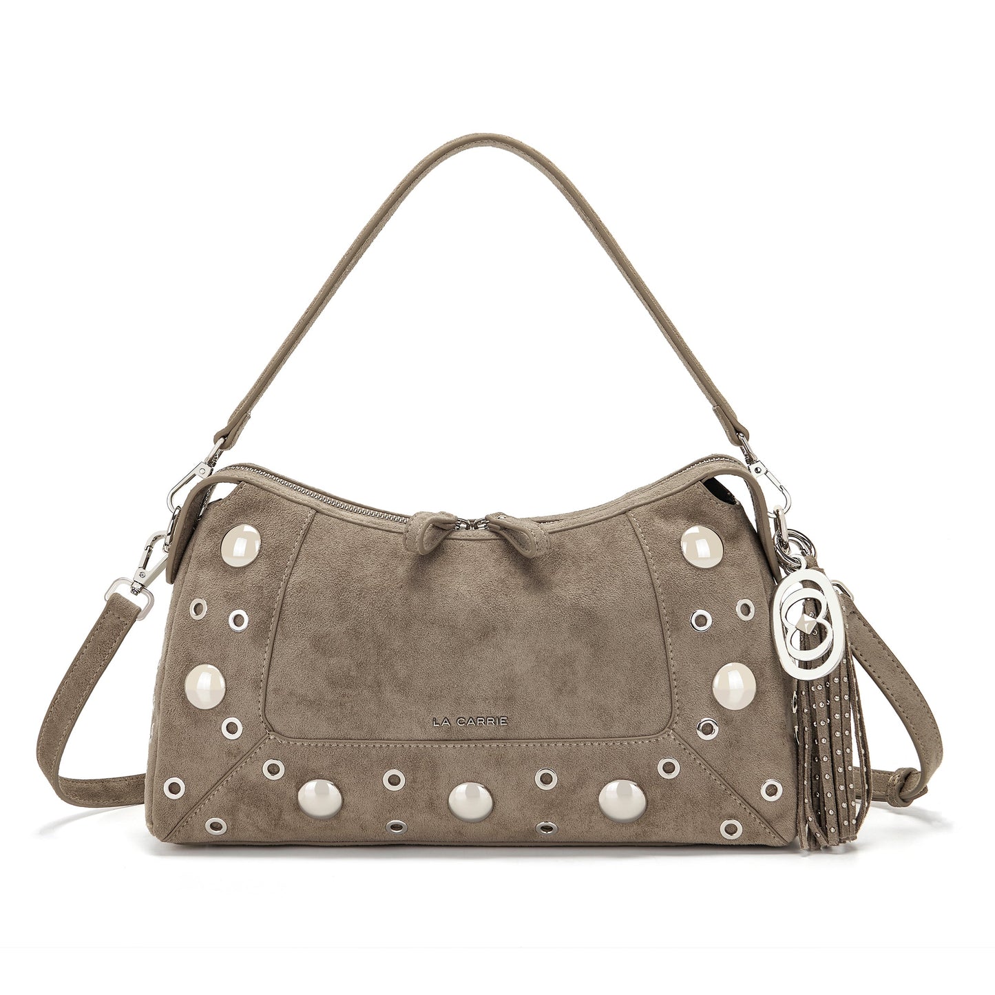 Borsa a spalla Ethnic Taupe
