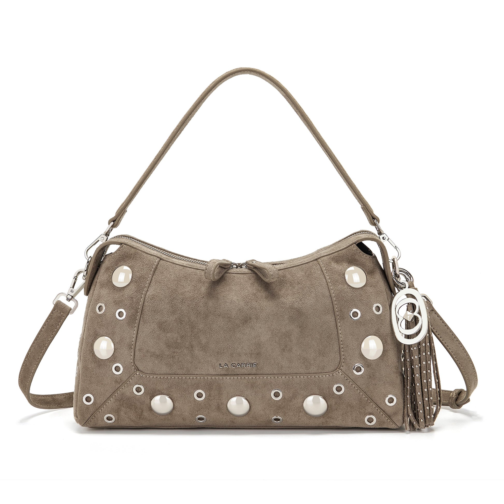 Borsa a spalla Ethnic Taupe