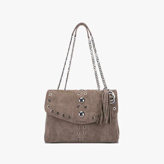 Borsa a spalla Ethnic Taupe
