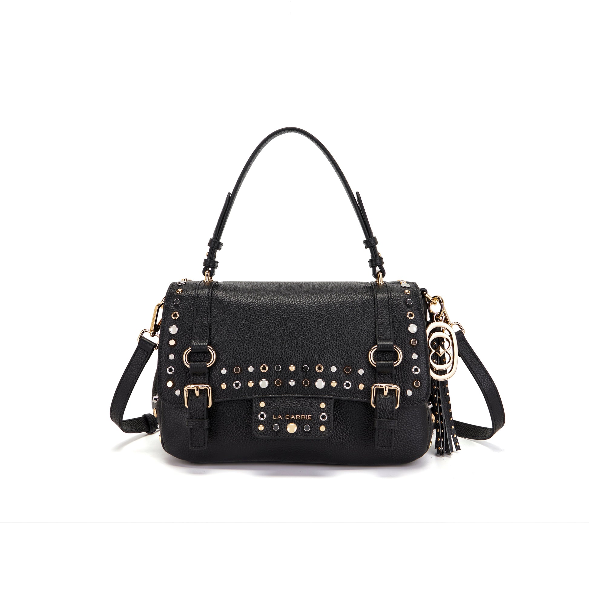 Borsa Shopping Medium Atena Explosion Black  - Immagine 6