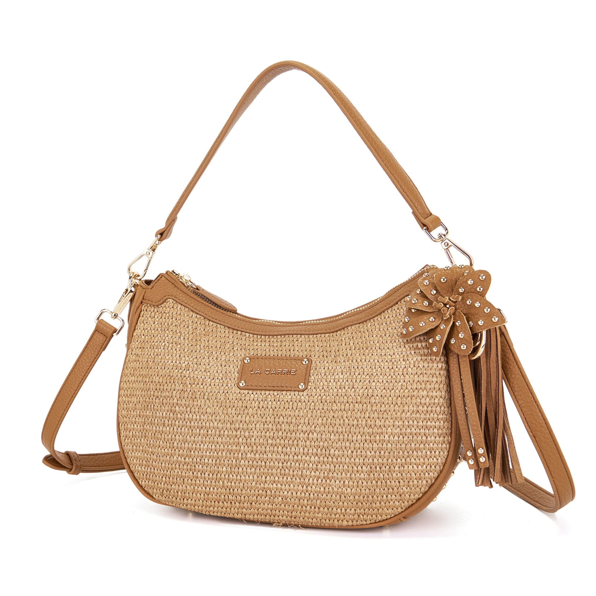 Borsa a spalla La Plage Cuoio - Immagine 2