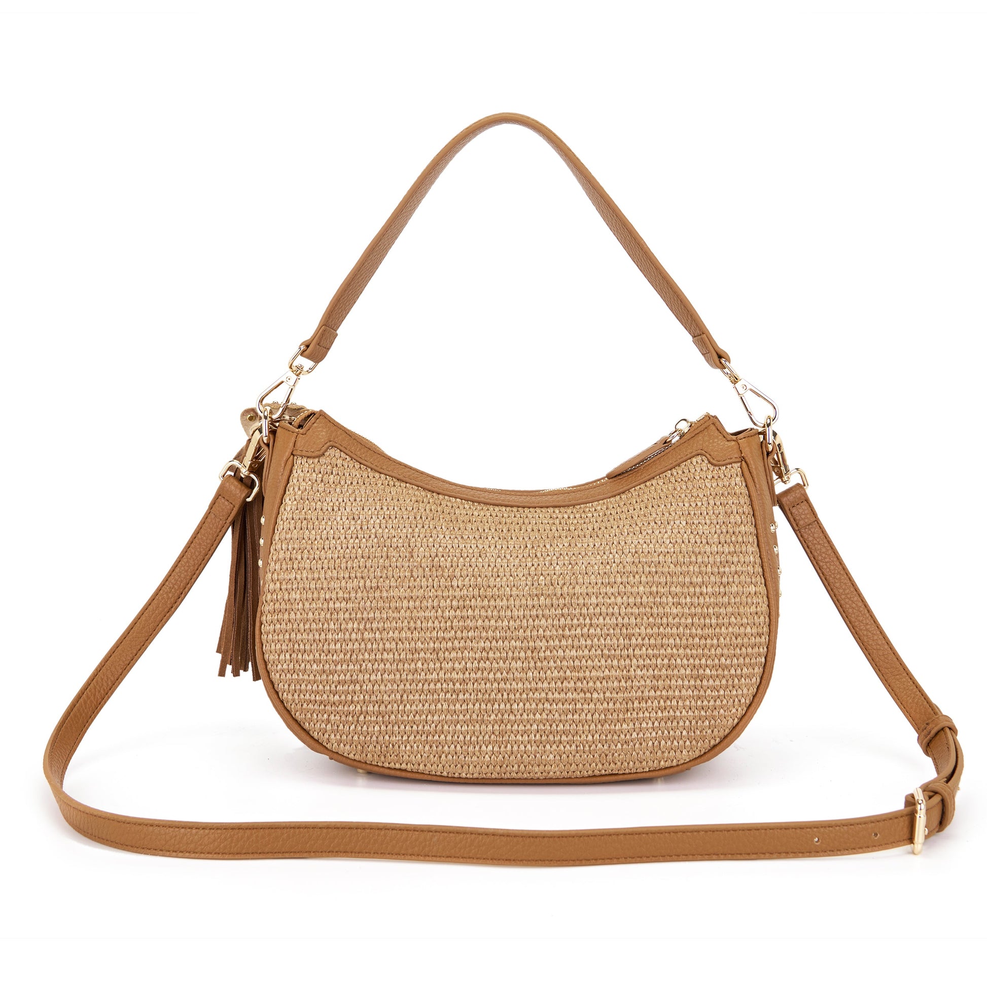 Borsa a spalla La Plage Cuoio - Immagine 3