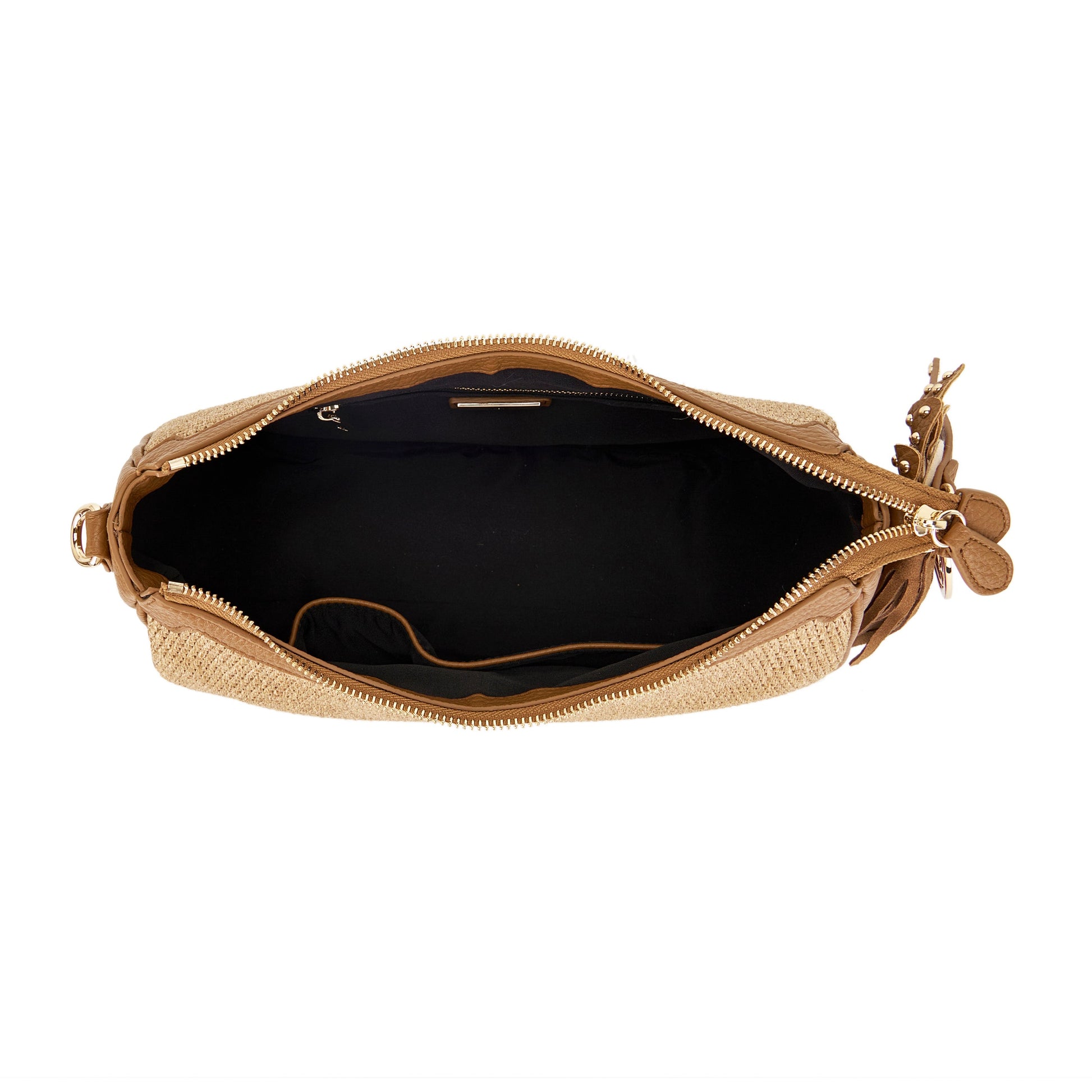 Borsa a spalla La Plage Cuoio - Immagine 5