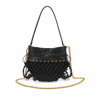Borsa a spalla Fringe Black - Immagine 3