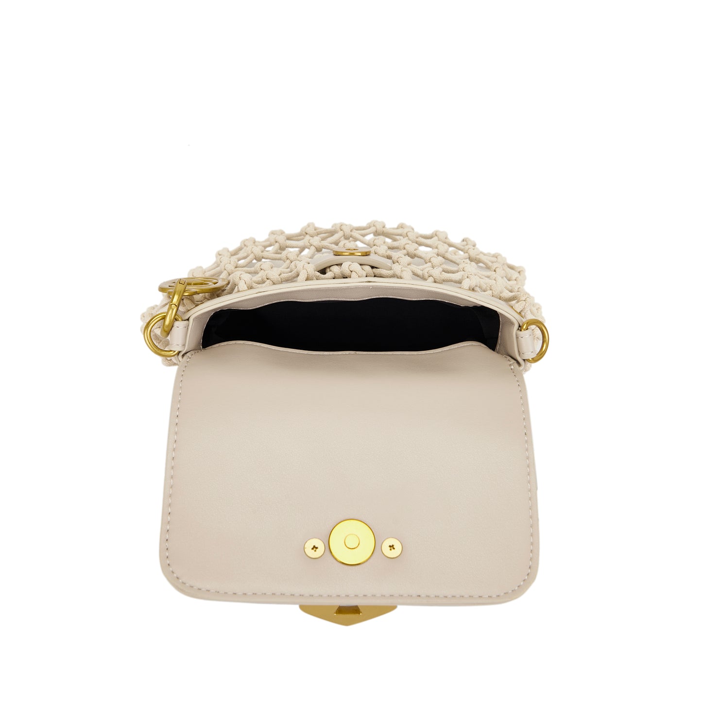 Borsa a spalla Fringe Ivory - Immagine 5