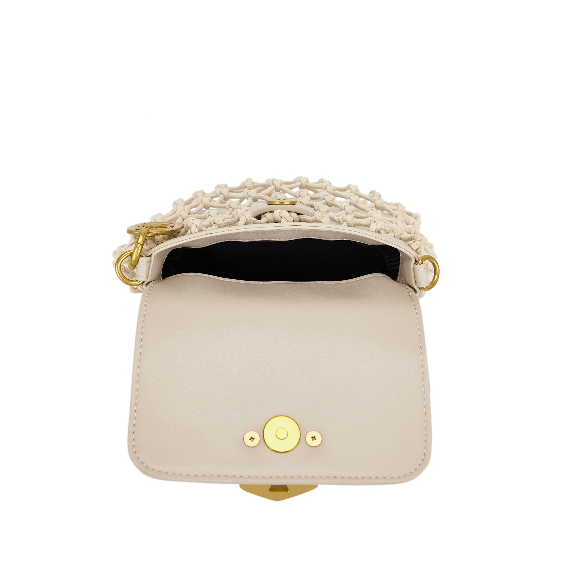 Borsa a spalla Fringe Ivory - Immagine 5