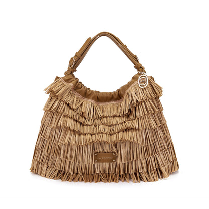 Borsa shopping sunflower Brown
