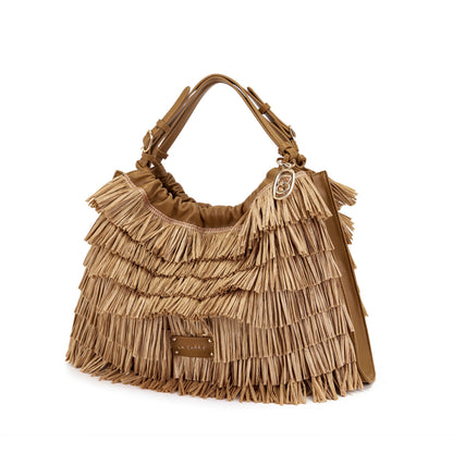 Borsa shopping sunflower Brown - Immagine 2