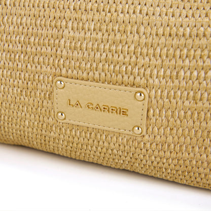 Borsa shopping La Plage Beige - Immagine 4
